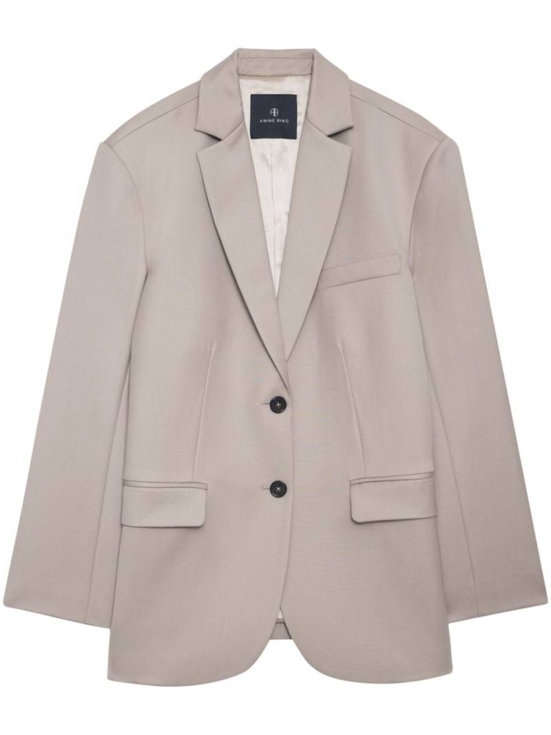 ANINE BING Quinn single-breasted blazer - Neutrals von ANINE BING