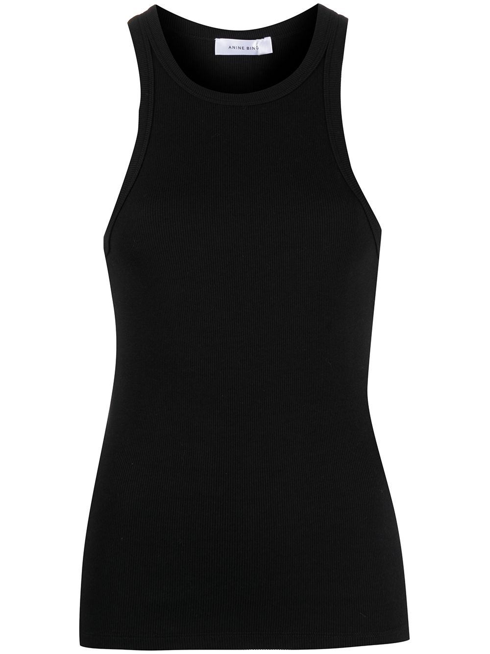 ANINE BING Eva racerback tank top - Black von ANINE BING