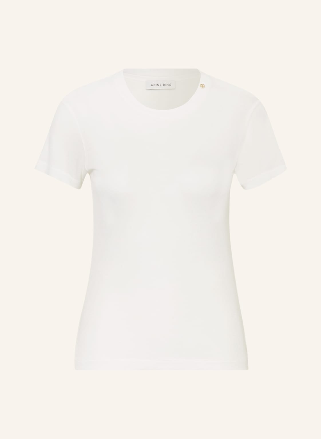 Anine Bing T-Shirt Amani weiss von ANINE BING