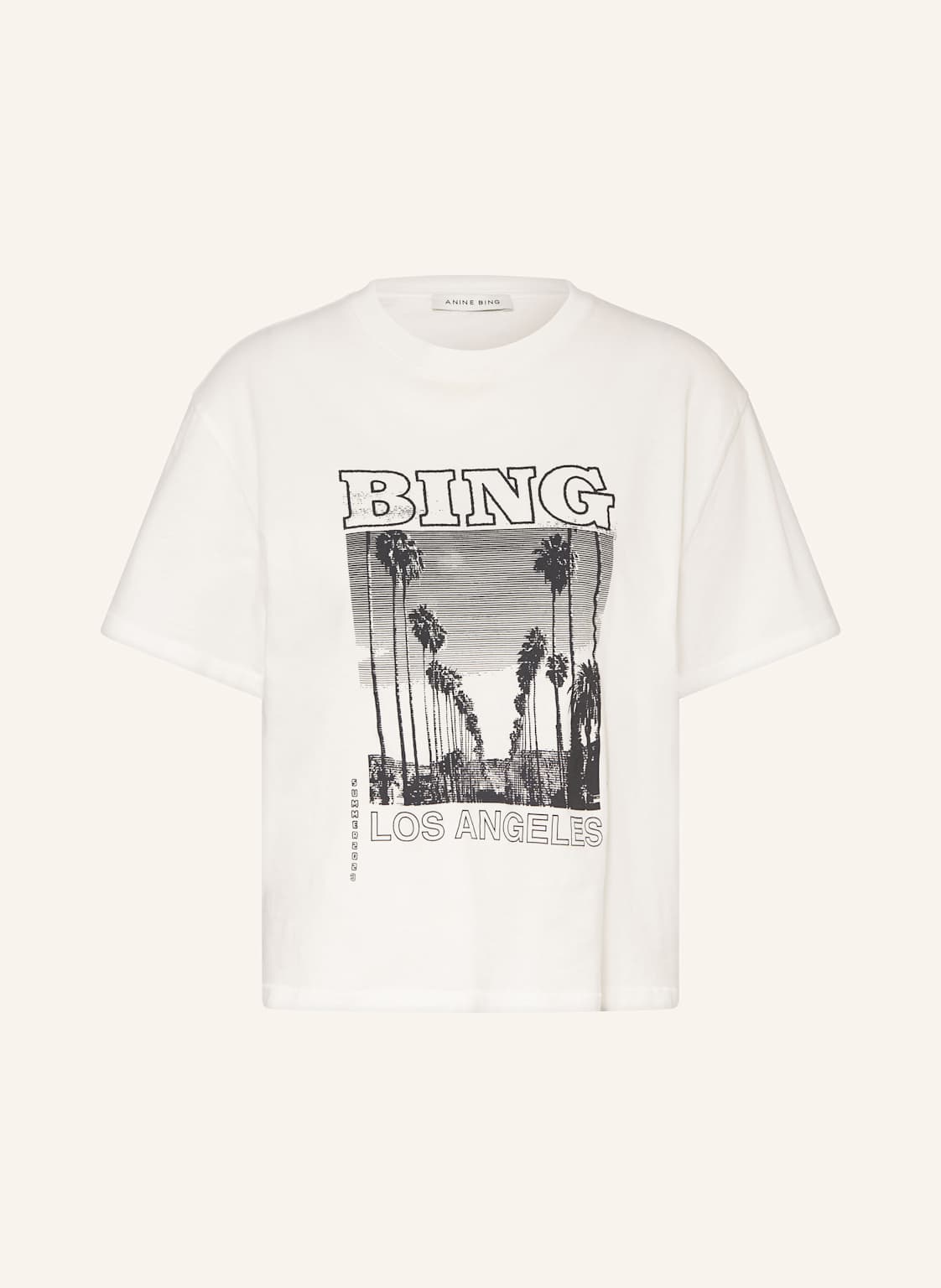 Anine Bing T-Shirt Louis weiss von ANINE BING