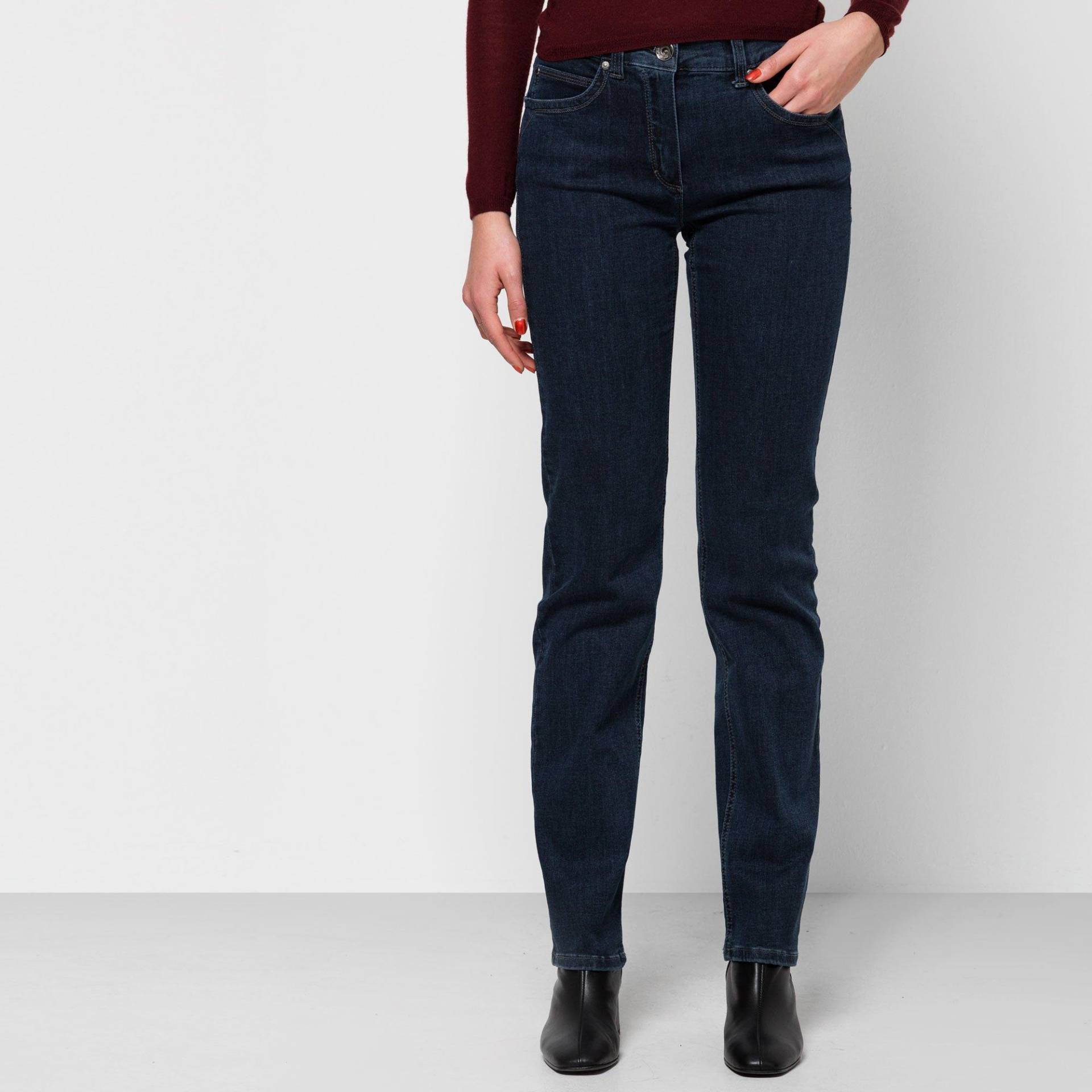 Jeans, Slim Fit Damen Blau Denim W42 von ANNA MONTANA