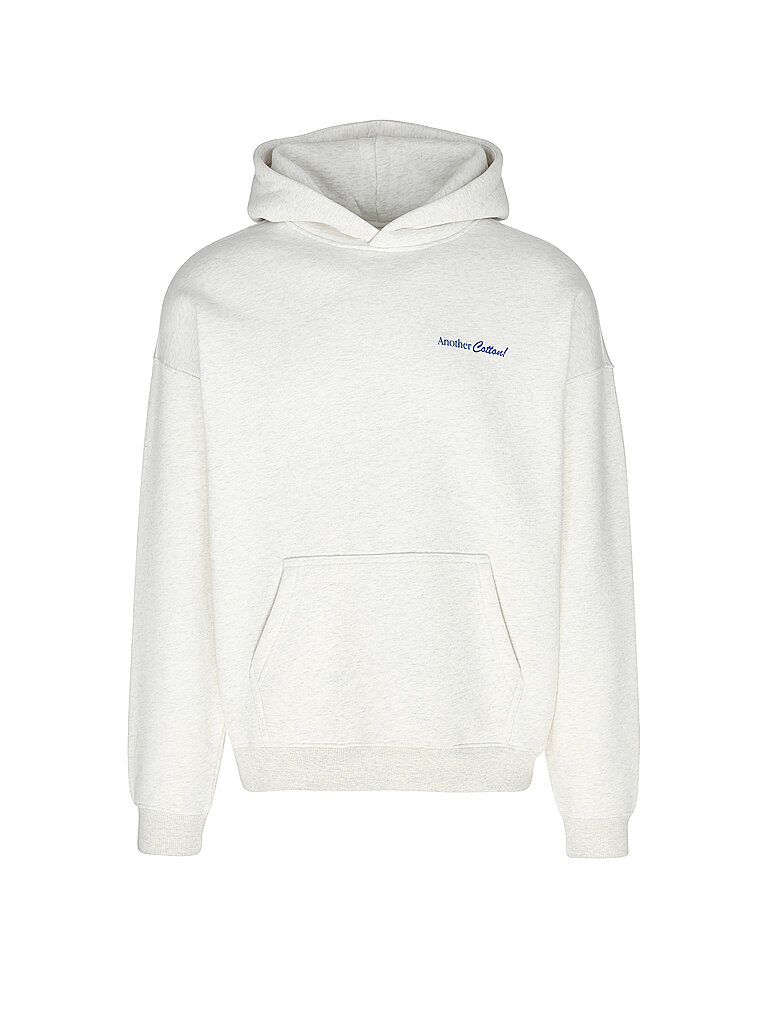 ANOTHER COTTON LAB Kapuzensweater - Hoodie hellgrau | L von ANOTHER COTTON LAB