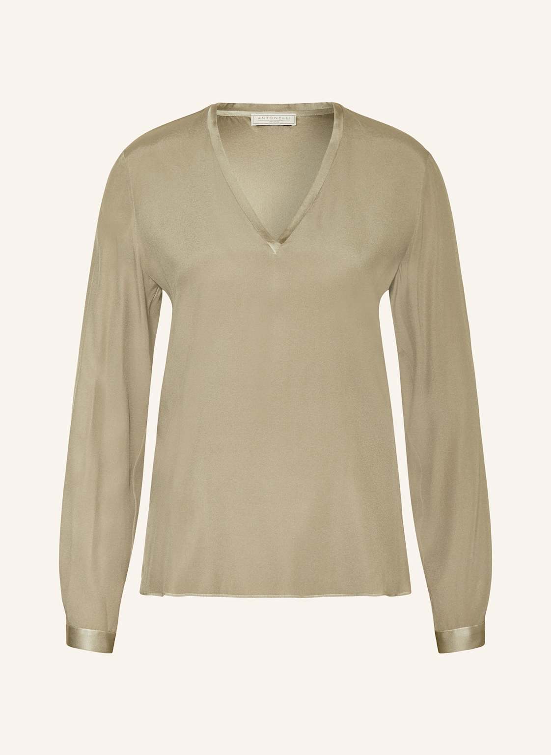 Antonelli Firenze Blusenshirt Adda Aus Seide gruen Antonelli Firenze Blusenshirt Adda Aus Seide gruen von ANTONELLI firenze