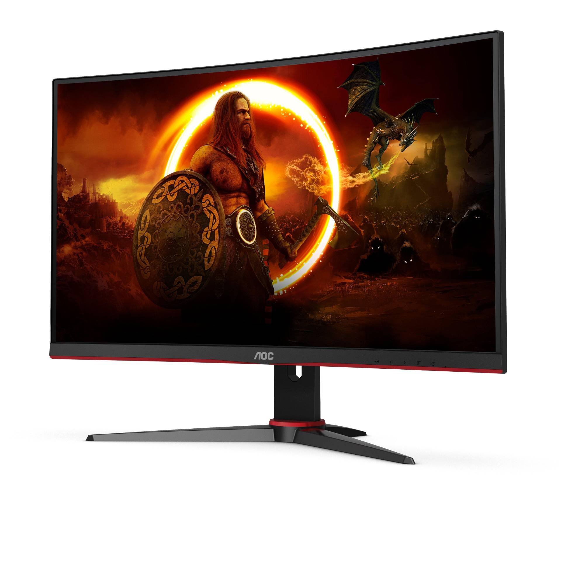 G2 C24G2AE/BK Computerbildschirm 59,9 cm (23.6 Zoll) 1920 x 1080 Pixel Full HD LED Schwarz, Rot von AOC