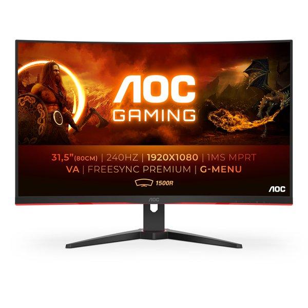 G2 C32G2ZE/BK Computerbildschirm 80 cm (31.5 Zoll) 1920 x 1080 Pixel Full HD LED Schwarz, Rot von AOC