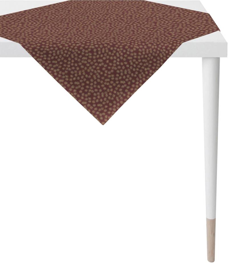 APELT Mitteldecke »1501 Christmas Elegance, Weihnachtsdeko, Weihnachten«, (1 St.), Lurex-Jacquardgewebe von APELT