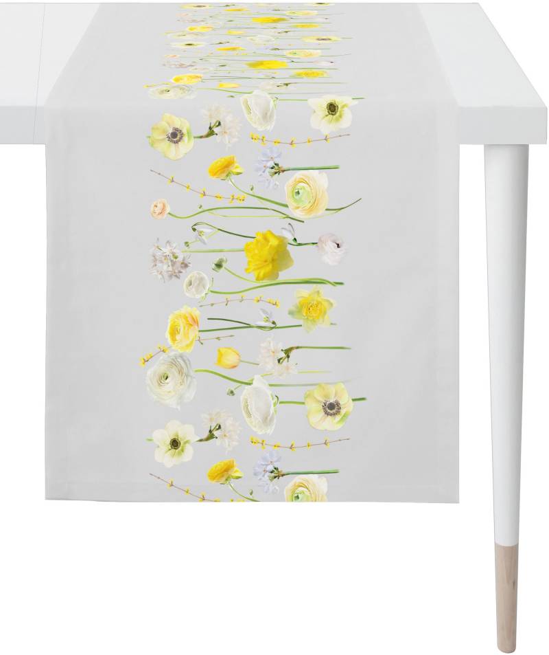 APELT Tischläufer »6403 SPRINGTIME, Frühjahrsdeko, Frühling«, (1 St.), Digitaldruck von APELT