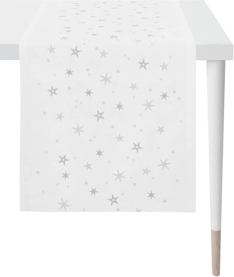 APELT Tischläufer »9600 CHRISTMAS ELEGANCE, Weihnachtsdeko, Weihnachten«, (1 St.), Lurex-Jacquardgewebe von APELT