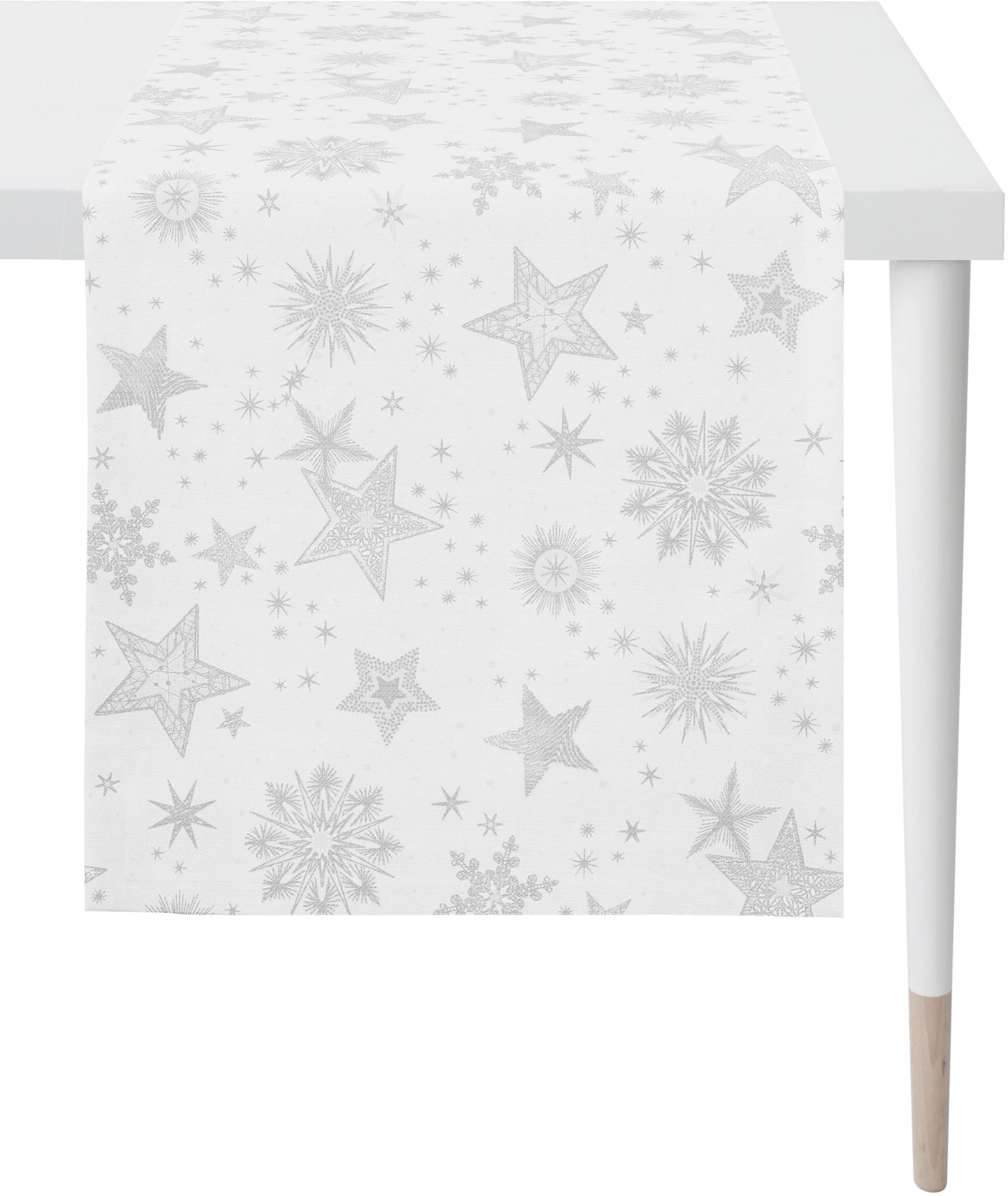 APELT Tischläufer »9602 CHRISTMAS ELEGANCE, Weihnachtsdeko, Weihnachten«, (1 St.), Lurex-Jacquardgewebe von APELT