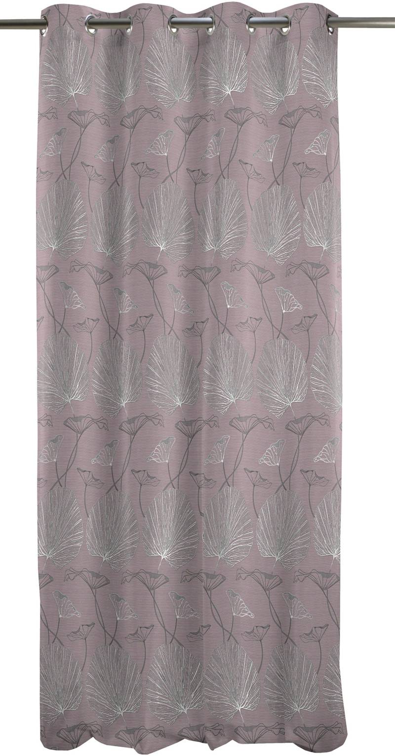 APELT Vorhang »Nora 135X245«, (1 St.), HxB: 245x135, Nora, Ösenschal mit Metallösen von APELT