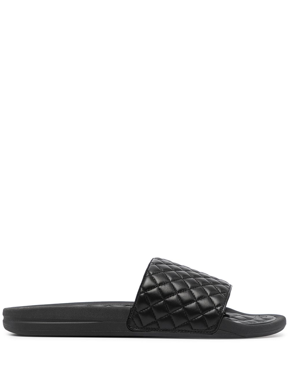 APL: ATHLETIC PROPULSION LABS Lusso flat slides - Black von APL: ATHLETIC PROPULSION LABS