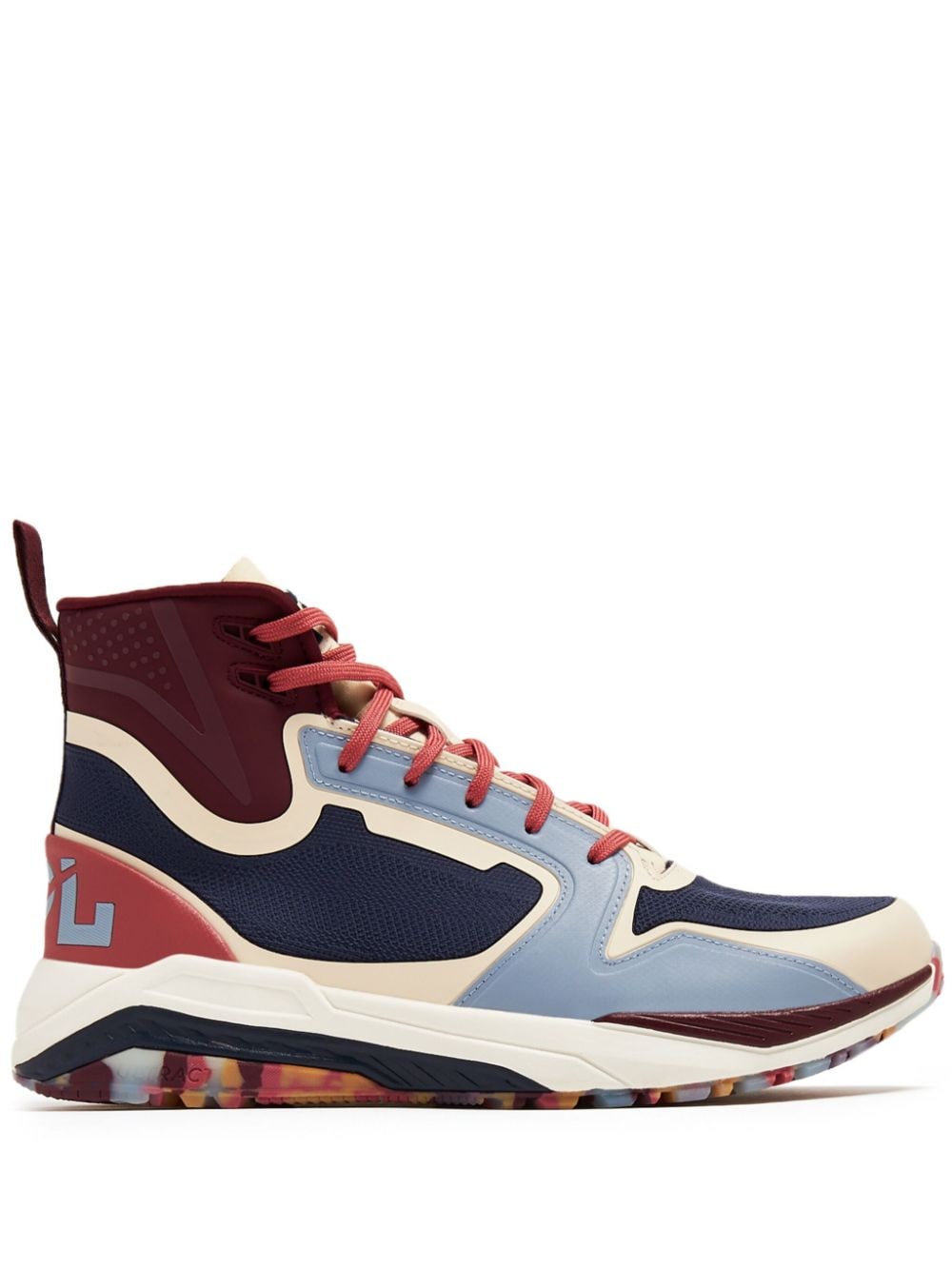 APL: ATHLETIC PROPULSION LABS TechLoom Defender high top sneakers - Red von APL: ATHLETIC PROPULSION LABS