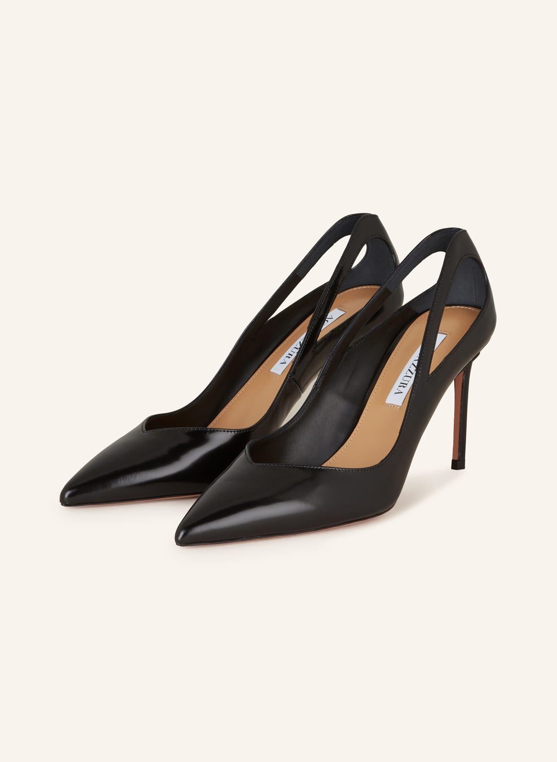 Aquazzura Pumps Sheeva Mit Cut-Outs schwarz von AQUAZZURA