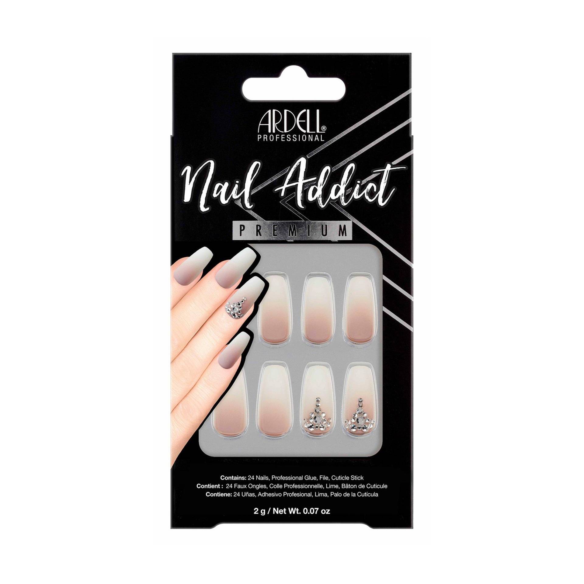 Nail Addict, Künstliche Fingernägel Damen Rich Tan Ombre 24x von ARDELL