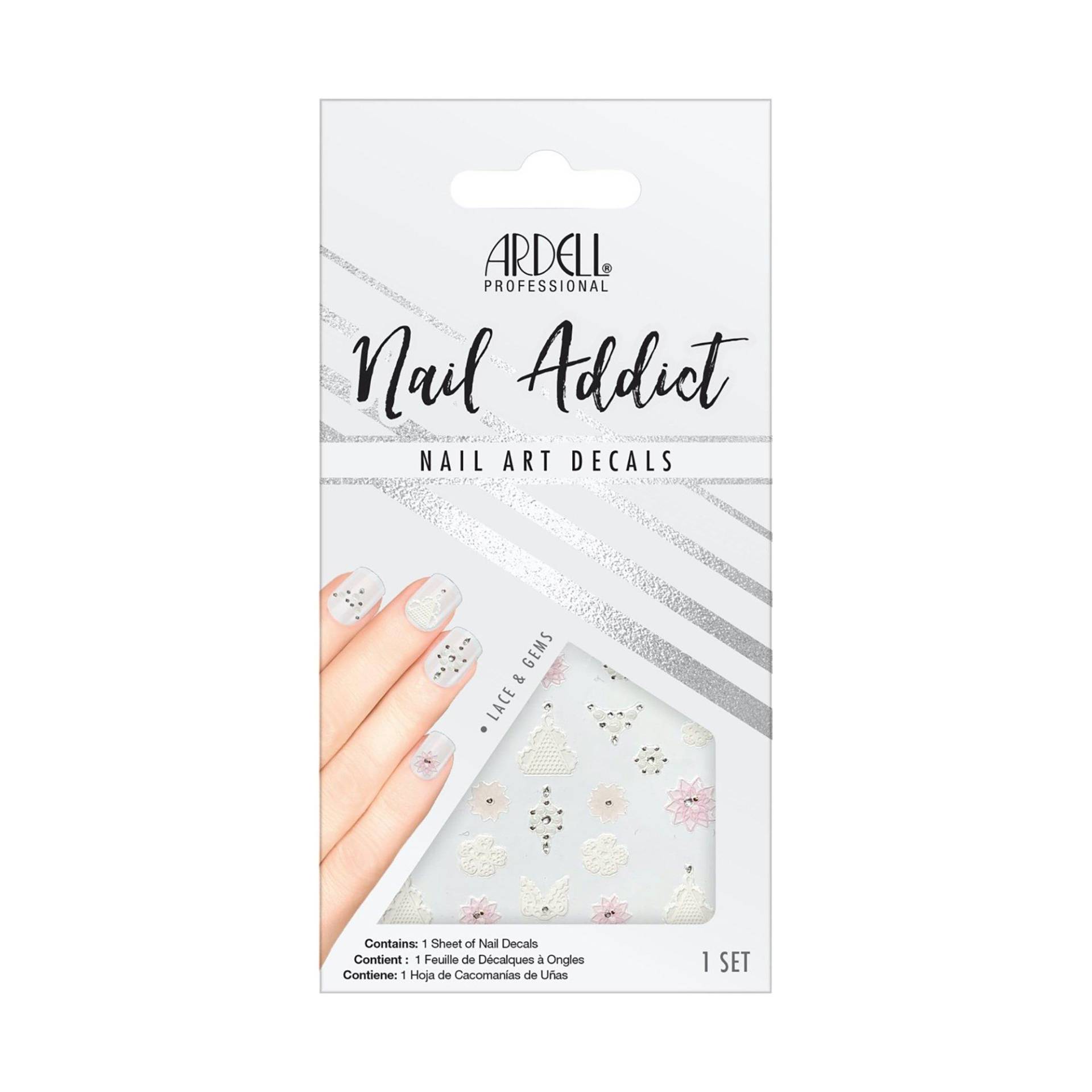 Nail Art Decals Lace & Gems Damen von ARDELL
