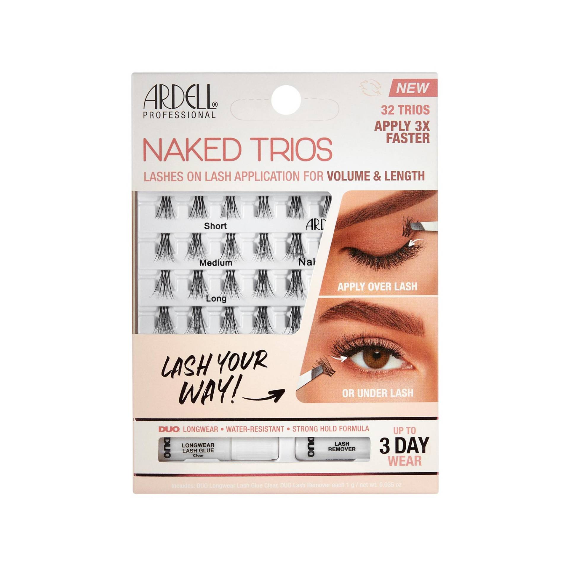 Naked Lashes Trios Kit Damen  Set von ARDELL