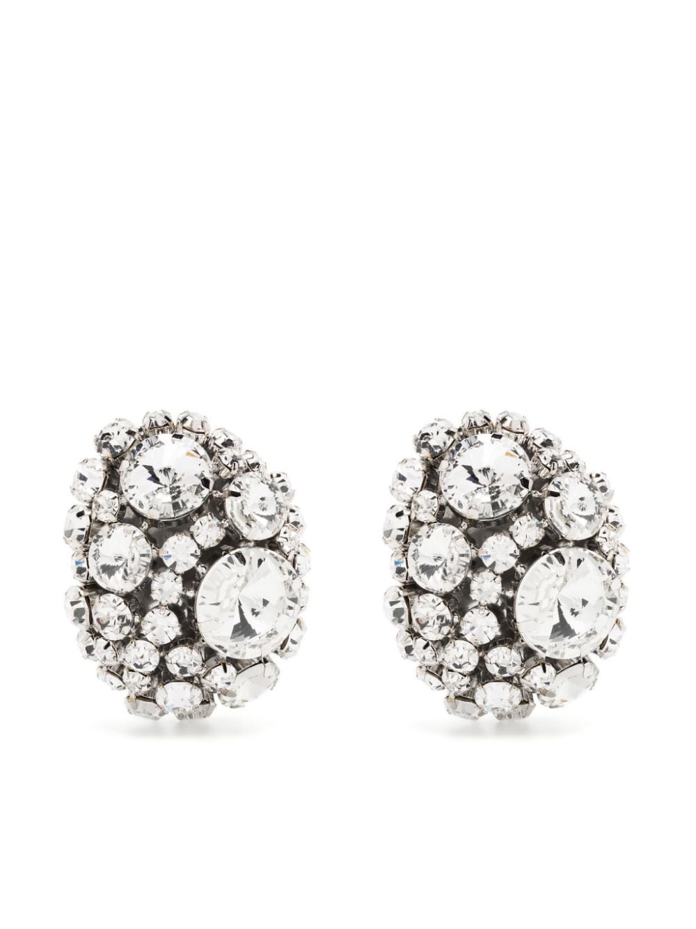 AREA Crystal Cluster earrings - Silver von AREA