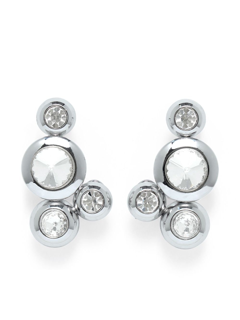AREA crystal-embellished ear cuffs - Silver von AREA