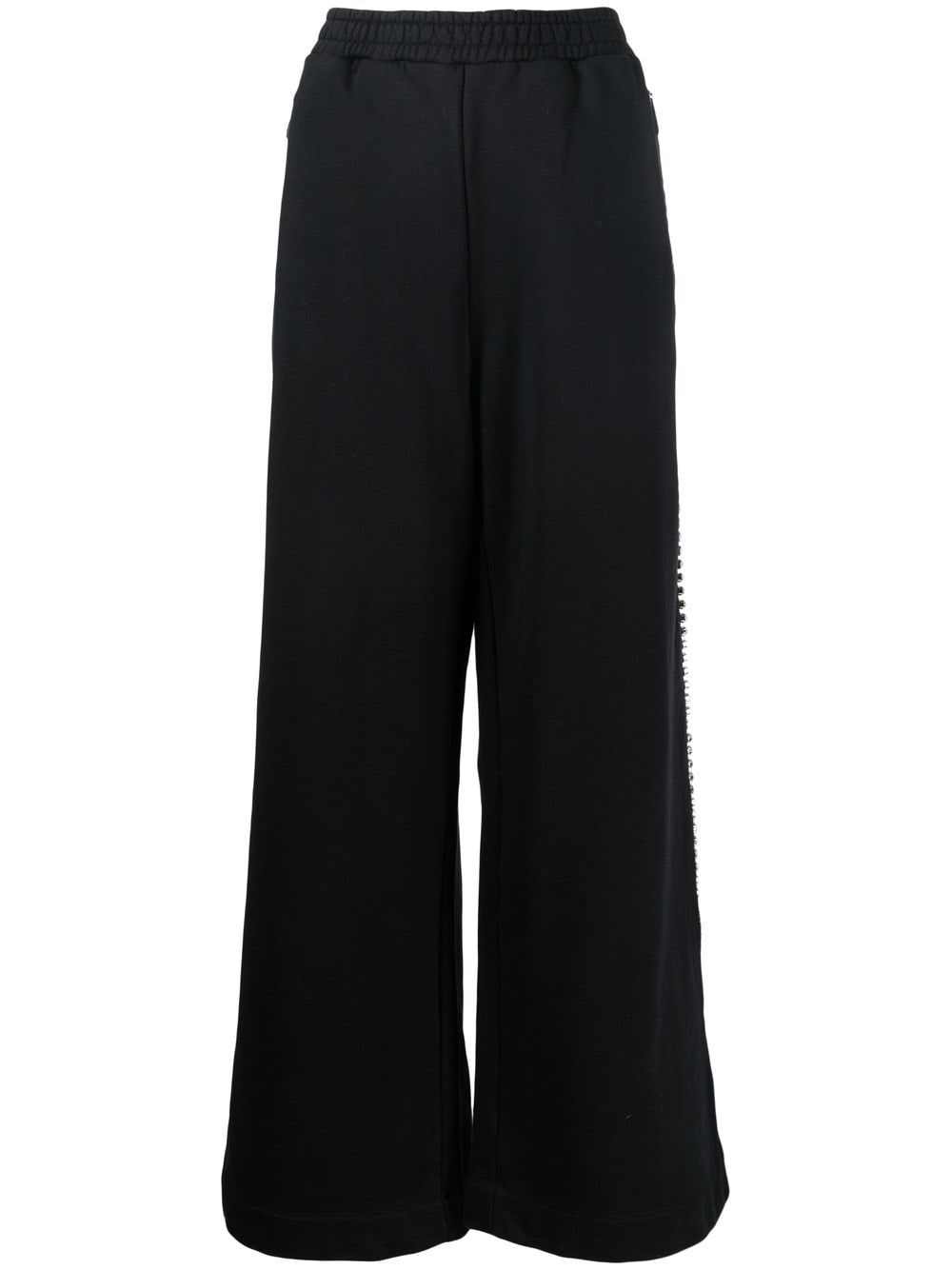 AREA long flared trousers - Black von AREA