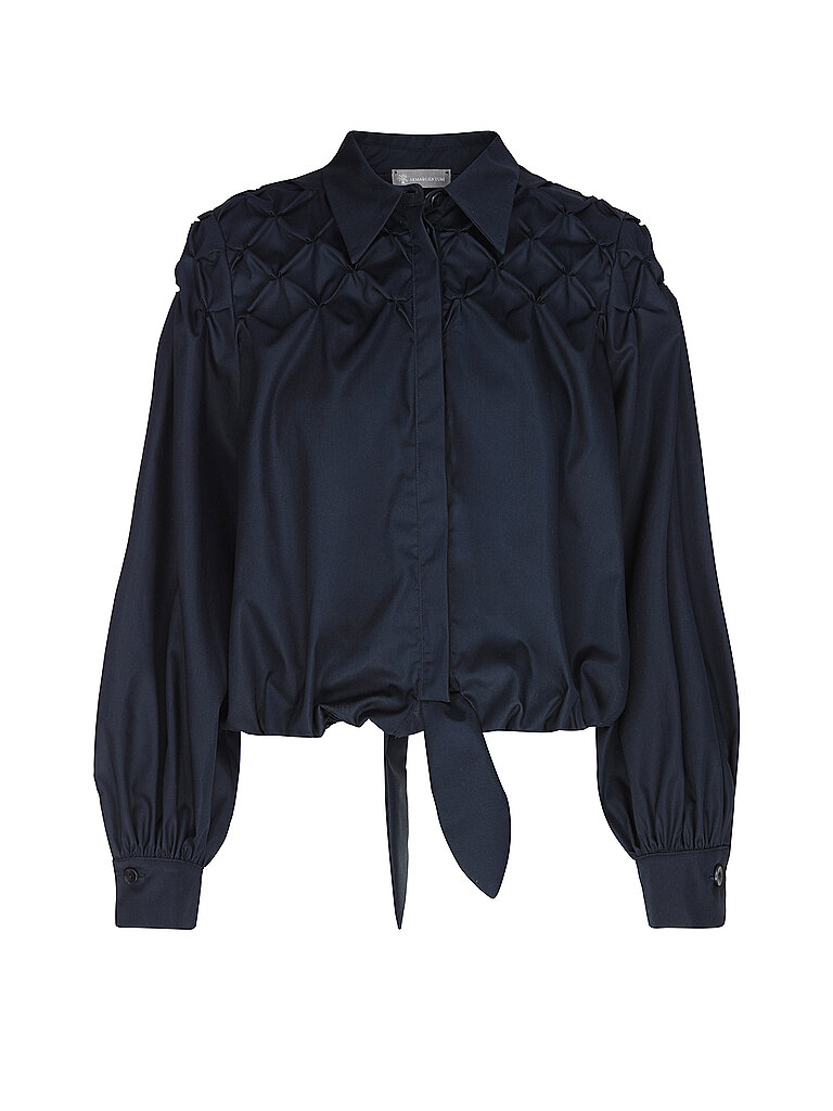 ARMARGENTUM Bluse  LINETTE dunkelblau | 40 von ARMARGENTUM
