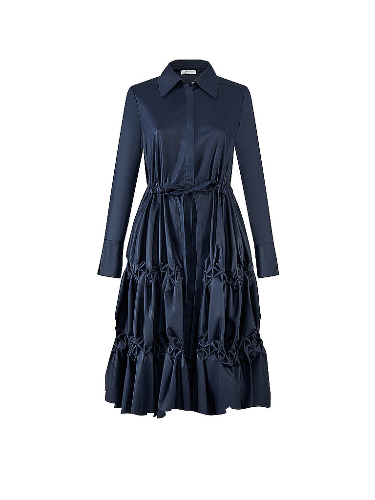ARMARGENTUM Midikleid LEXA dunkelblau | 40 von ARMARGENTUM