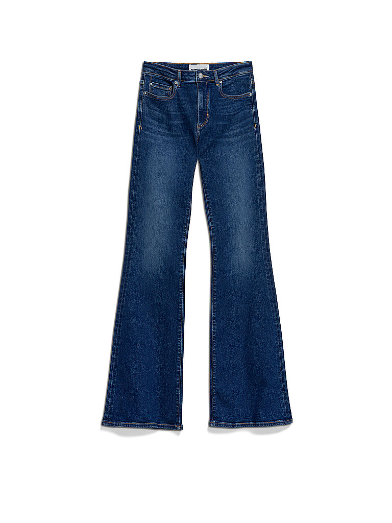 ARMEDANGELS Jeans Flared Fit ANAMAA dunkelblau | 28/L32 von ARMEDANGELS