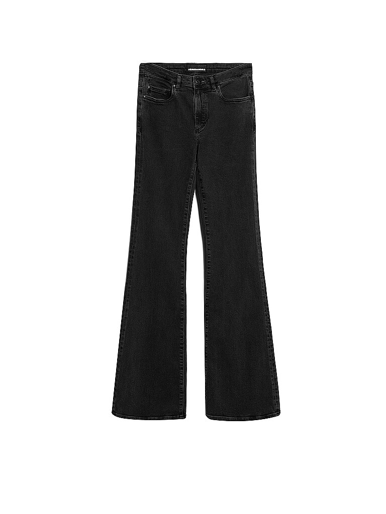 ARMEDANGELS Jeans Flared Fit ANAMAA schwarz | 30/L32 von ARMEDANGELS