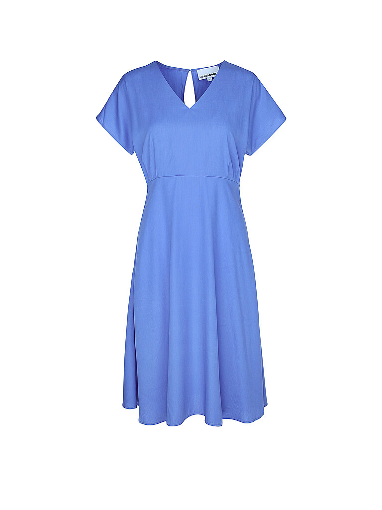 ARMEDANGELS Midikleid AALBINE hellblau | XL von ARMEDANGELS