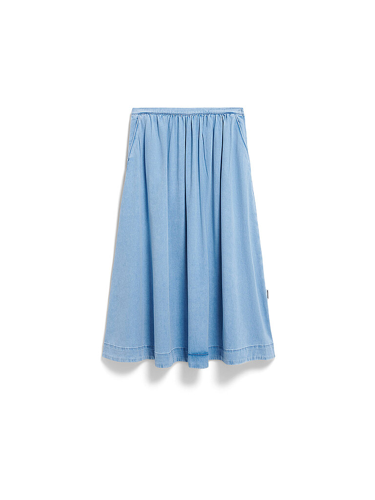 ARMEDANGELS Midirock KENDRAA  hellblau | M von ARMEDANGELS