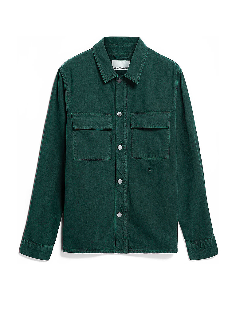 ARMEDANGELS Overshirt AANOJ grün | L von ARMEDANGELS