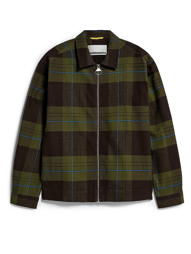 ARMEDANGELS Overshirt LAVAAS olive | L von ARMEDANGELS