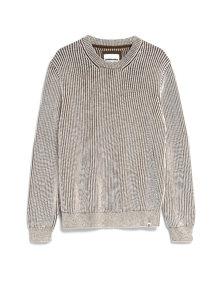 ARMEDANGELS Pullover ANDRAAS  creme | XL von ARMEDANGELS