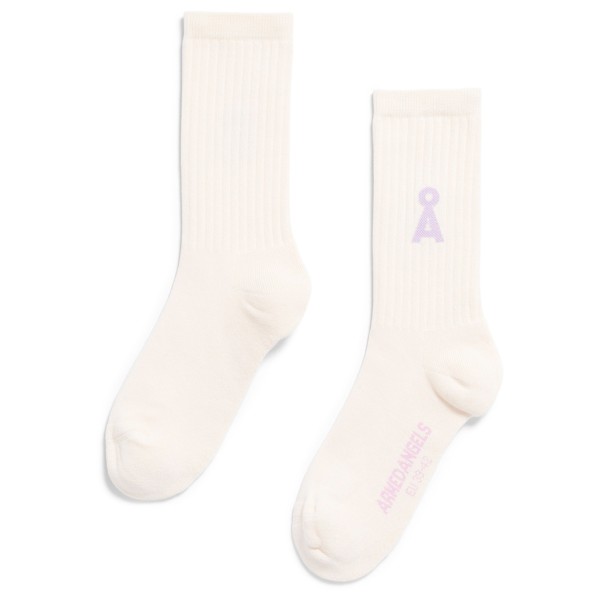 ARMEDANGELS - Saamus Bold - Multifunktionssocken Gr 35-38 weiß von ARMEDANGELS