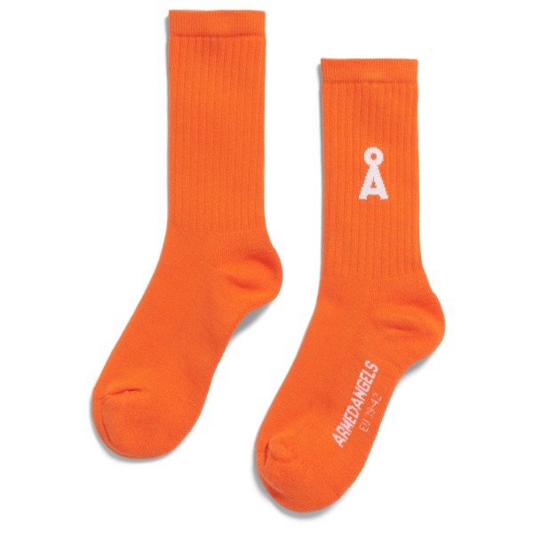 ARMEDANGELS - Saamus Bold - Multifunktionssocken Gr 39-42 orange von ARMEDANGELS