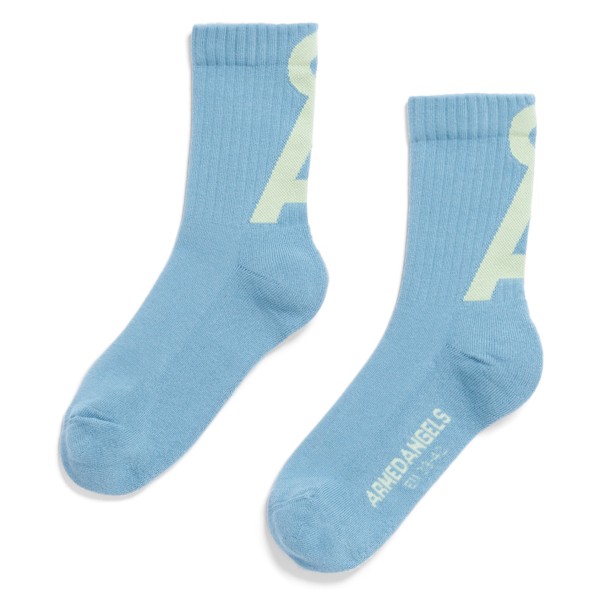 ARMEDANGELS - Saamus Short - Multifunktionssocken Gr 39-42 blau von ARMEDANGELS