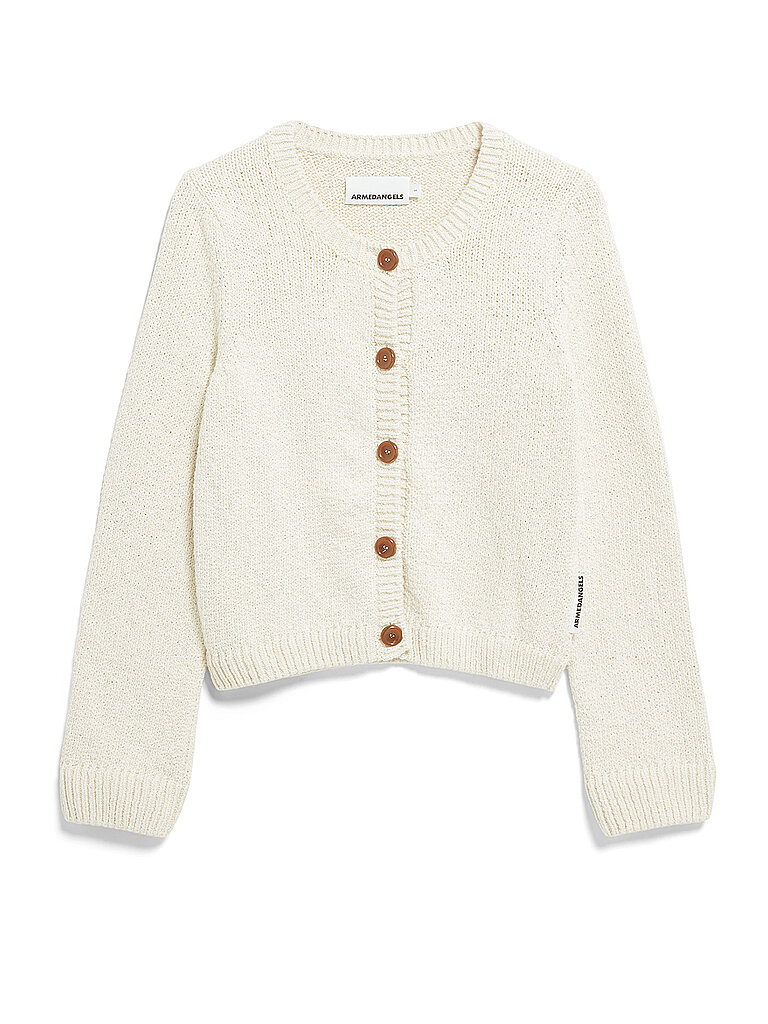 ARMEDANGELS Strickjacke JAMIRAA creme | XXL von ARMEDANGELS