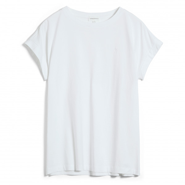 ARMEDANGELS - Women's Idaa Logo - T-Shirt Gr XS weiß von ARMEDANGELS
