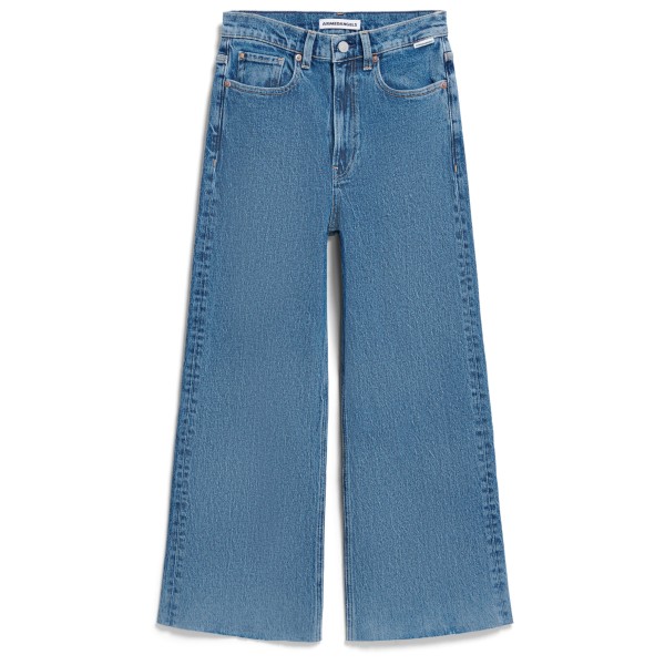 ARMEDANGELS - Women's Murliaa Cropped - Jeans Gr 25 - Length: 32'';26 - Length: 32'';27 - Length: 32'';28 - Length: 32'';29 - Length: 32'';30 - Length: 32'';31 - Length: 32'';32 - Length: 32'';33 - Length: 32'';34 - Length: 32'' blau;schwarz;weiß von ARMEDANGELS