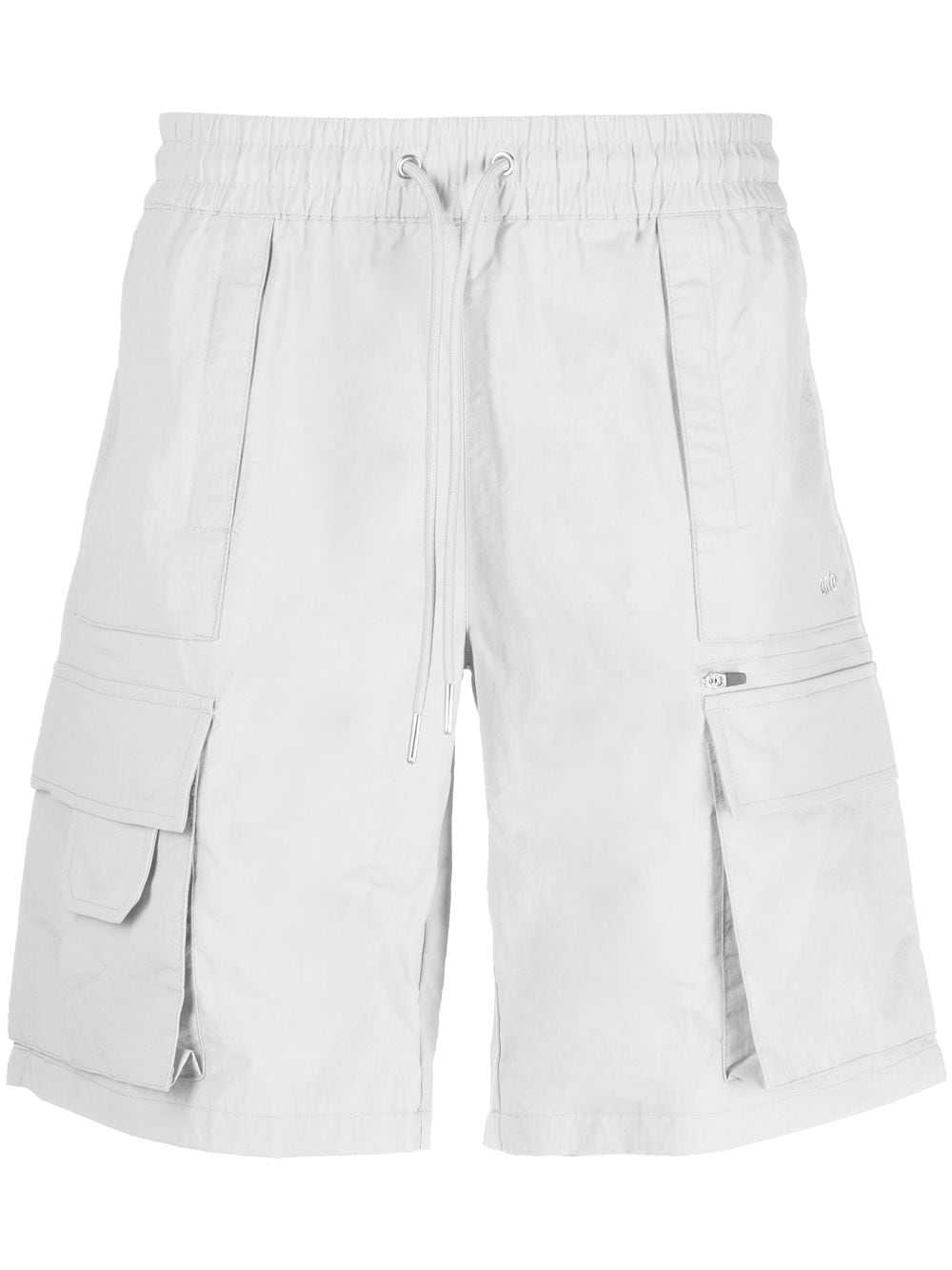 ARTE logo-embroidered cargo shorts - Grey von ARTE