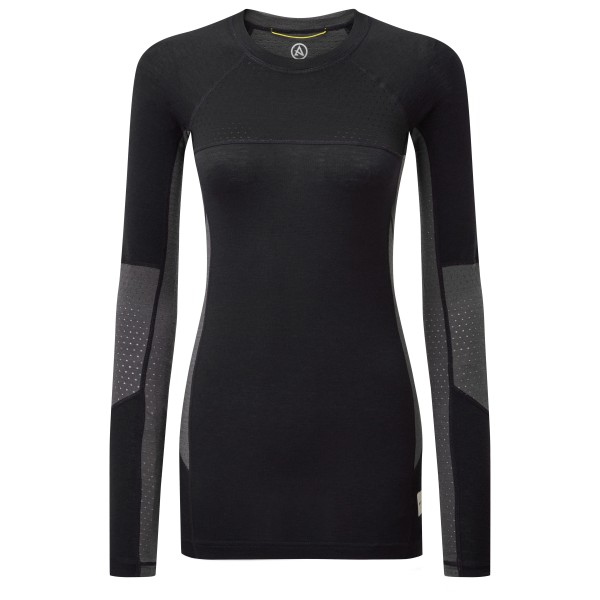 ARTILECT - Women's Darkhorse 185 Zoned Crew - Merinoshirt Gr XS schwarz/ ash ARTILECT - Women's Darkhorse 185 Zoned Crew - Merinoshirt Gr XS schwarz/ ash von ARTILECT