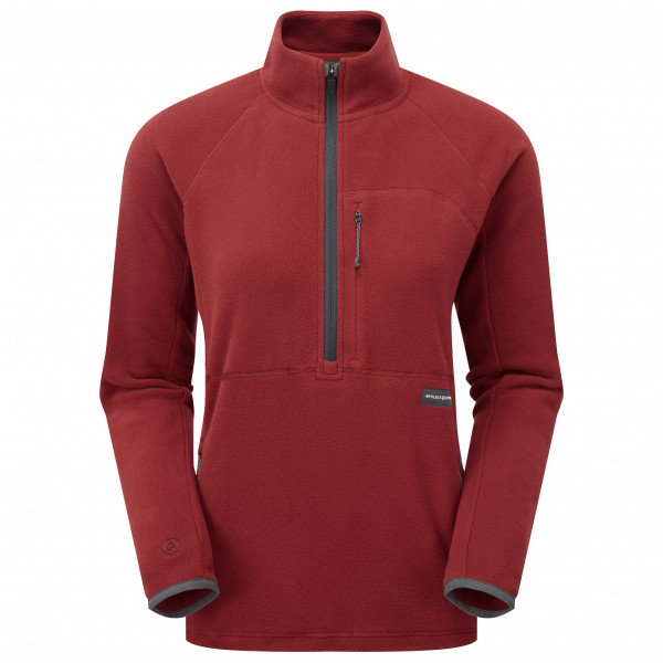 ARTILECT - Women's Halfmoon Bio Pullover - Fleecepullover Gr S;XS rot;schwarz von ARTILECT