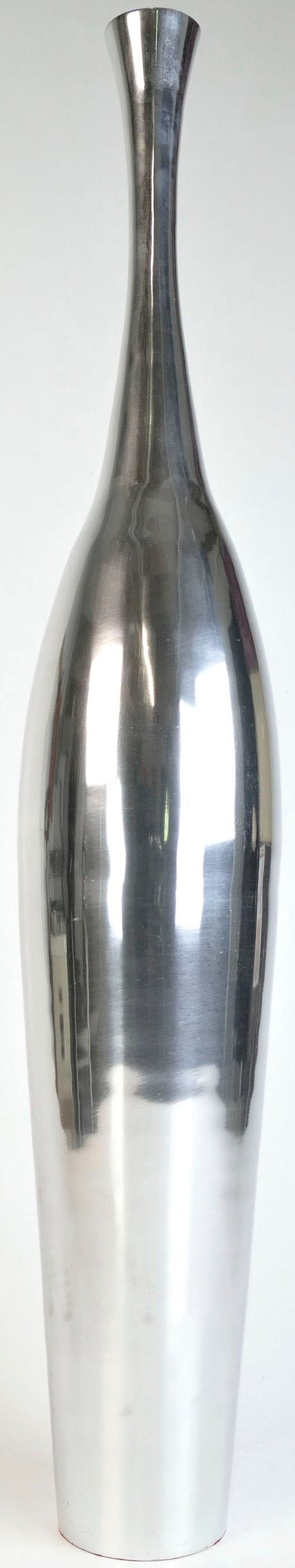 Home affaire Dekovase »Aluminiumvase 'Bottle' L - Hoch, Dekoration« von home affaire