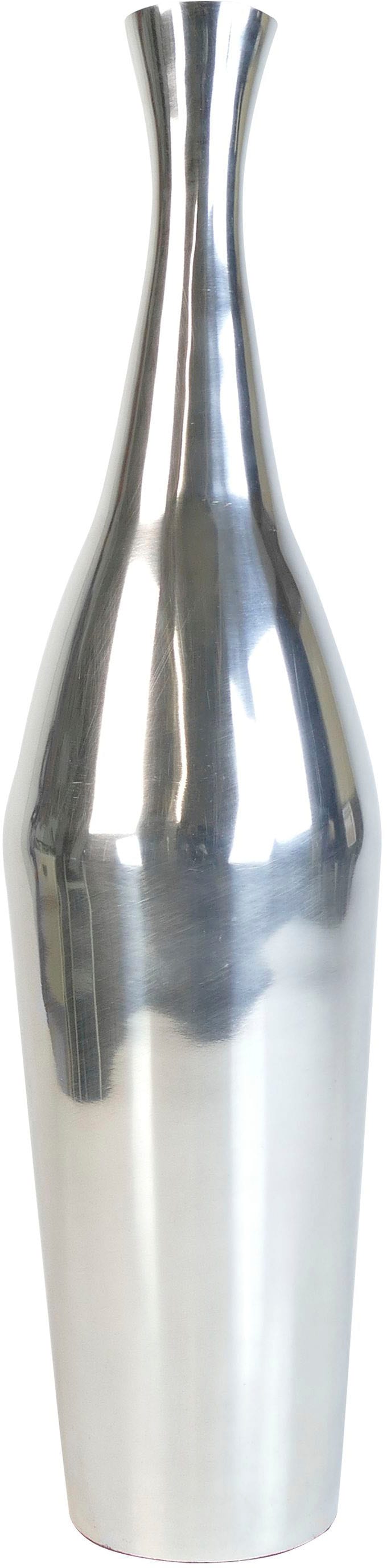 ARTRA Dekovase »Aluminiumvase 'Bottle' M - Hoch, Dekoration« von ARTRA