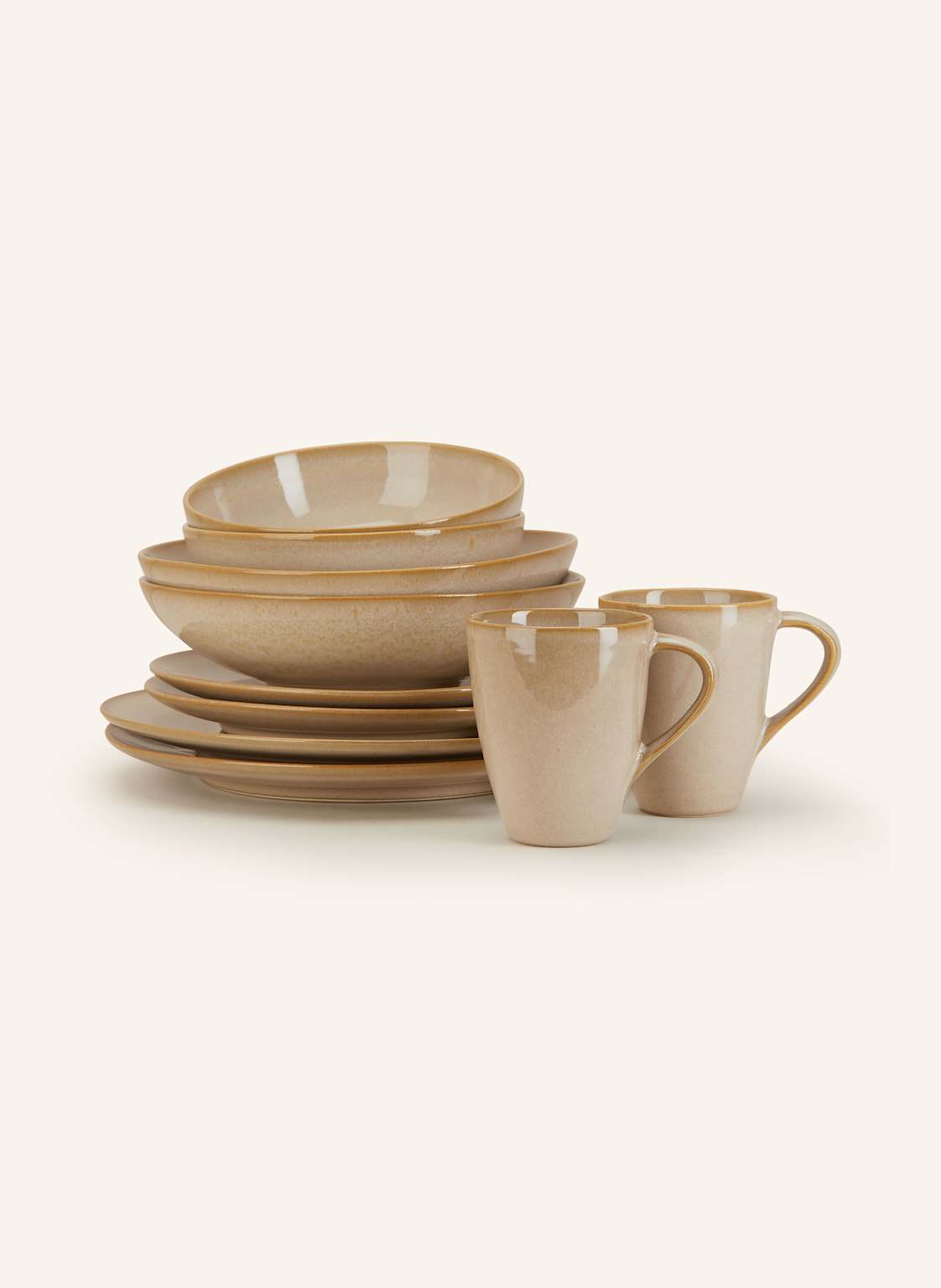 Asa 10-Tlg. Geschirrset Jolie beige Asa 10-Tlg. Geschirrset Jolie beige von ASA