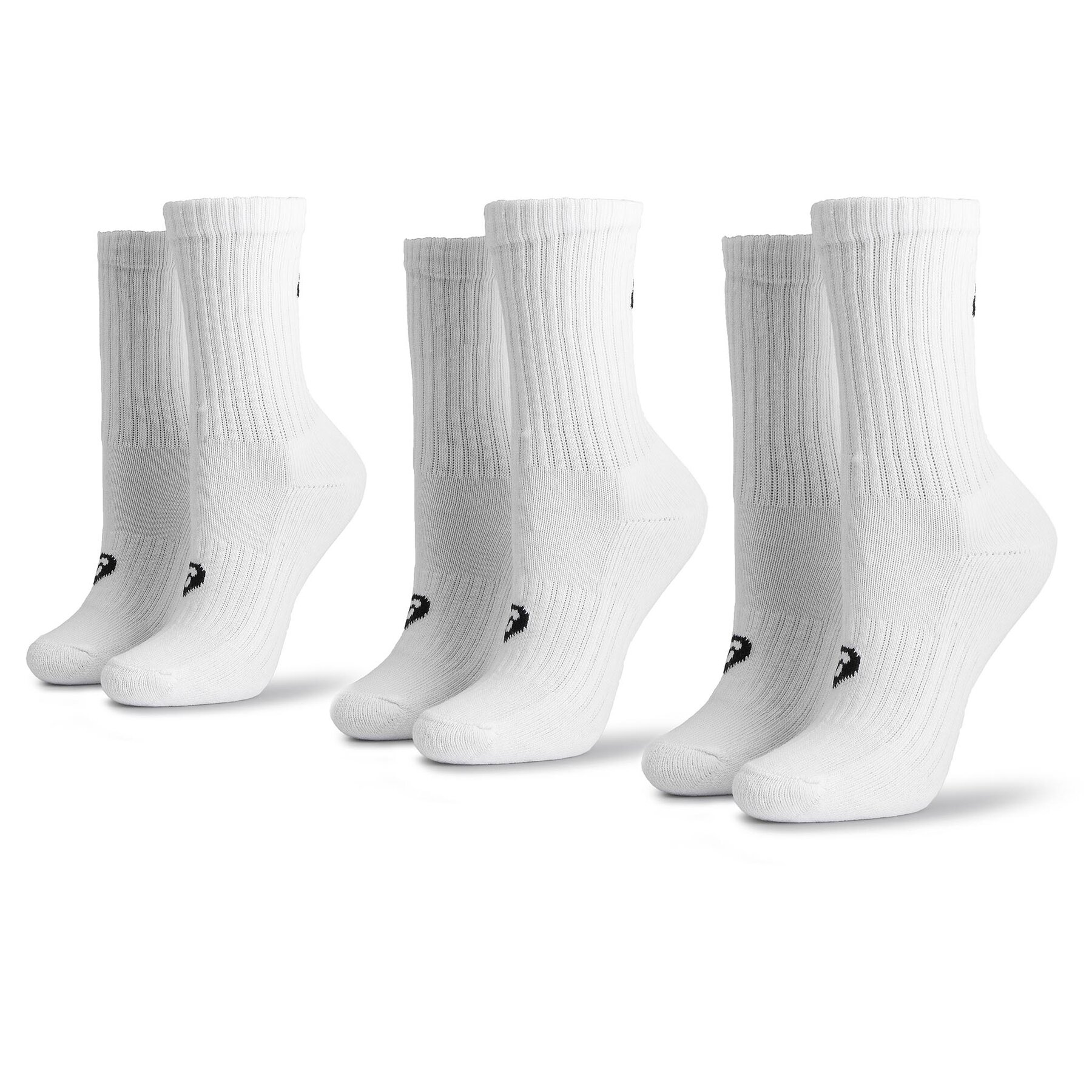 3er-Set hohe Unisex-Socken Asics 3PPK Crew Sock 155204 Weiß 3er-Set hohe Unisex-Socken Asics 3PPK Crew Sock 155204 Weiß von ASICS