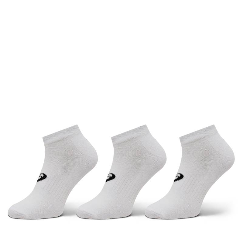 3er-Set niedrige Unisex-Socken Asics 3PPK Ped Sock 155206 White 0001 von ASICS