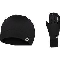 ASICS Herren Laufset Haube + Handschuh RUNNING PACK schwarz | XL ASICS Herren Laufset Haube + Handschuh RUNNING PACK schwarz | XL von ASICS