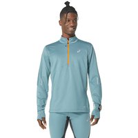 ASICS Herren Laufshirt Winter Run 1/2 Zip Mid Layer petrol | M von ASICS