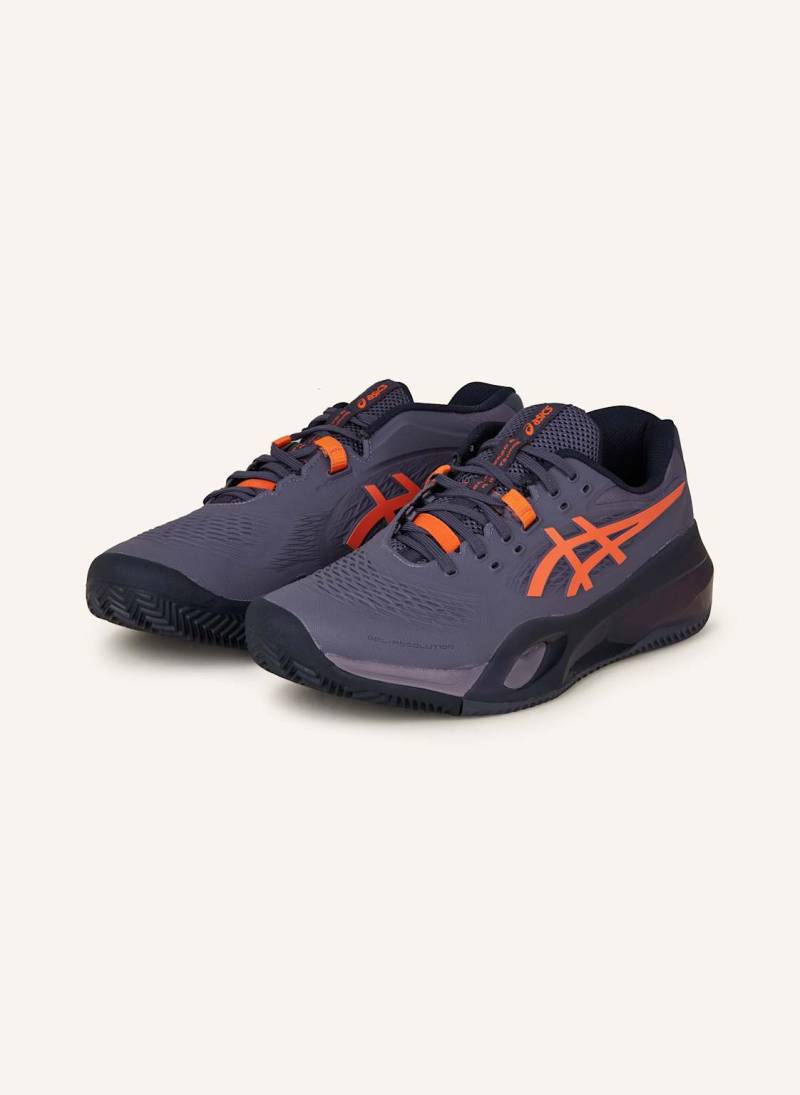 Asics Tennisschuhe Gel-Resolution X Clay grau von ASICS
