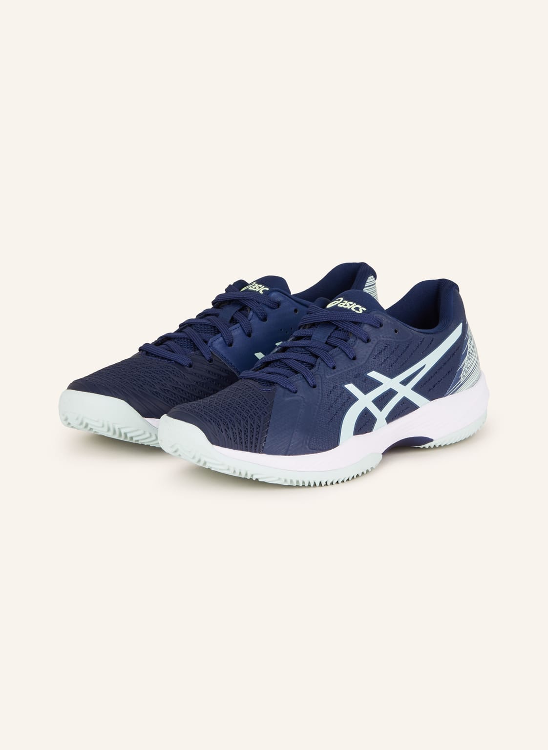 Asics Tennisschuhe Solution Swift Ff Clay blau von ASICS